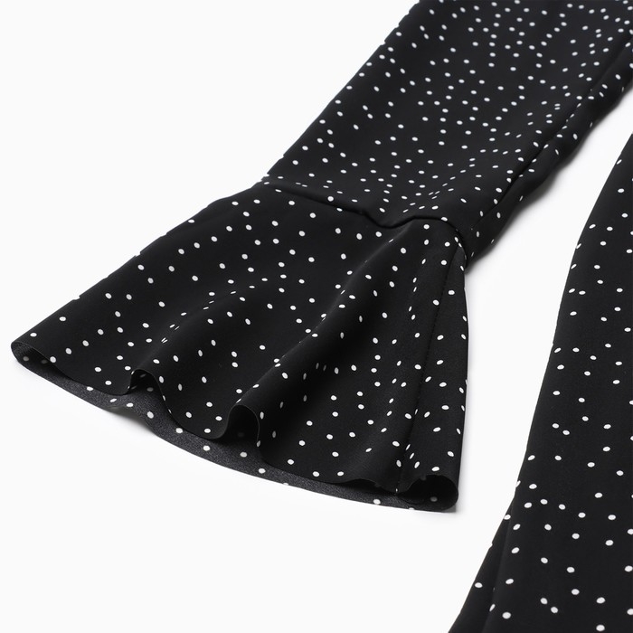 Платье женское MIST с воланами, р. 46, черный Платье женское MIST с воланами, р. 46, черный