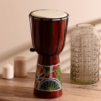 Сувенирный музыкальный инструмент "Барабан Джембе" 40х18х18 см Сувенирный музыкальный инструмент "Барабан Джембе" 40х18х18 см