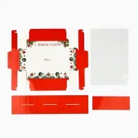 Коробка под 8 конфет с ячейками &laquo;С Новым годом!&raquo;, 10 х 18.5 х 3 см