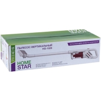 Пылесос HomeStar HS-1026, вертикальный, 400 Вт, сухая уборка, 0.4 л, белый Пылесос HomeStar HS-1026, вертикальный, 400 Вт, сухая уборка, 0.4 л, белый