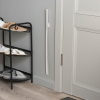 Ложка для обуви с магнитным держателем, 61,5&times;4,1&times;2 см, платиновая