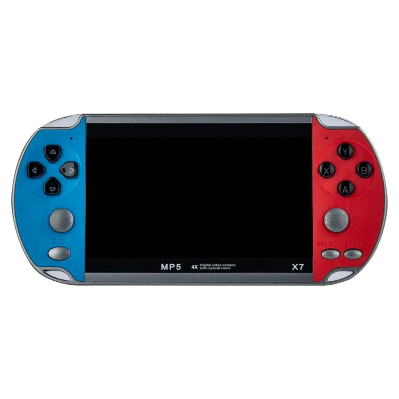 Игровая приставка X7+ синий с красным