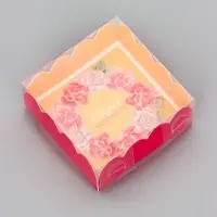 Коробка для печенья, &laquo;Сладких моментов&raquo;, 7&times;7&times;3 см