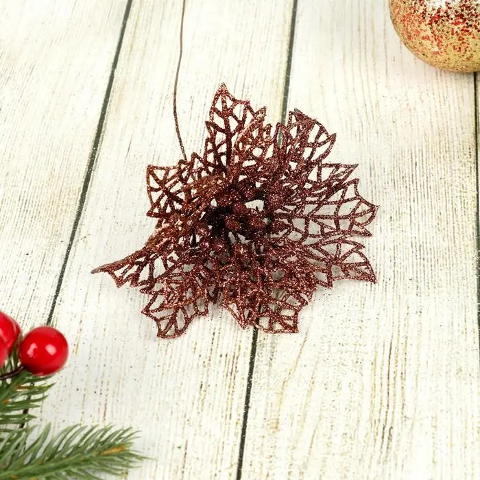 Цветы искусственные &laquo;Перелив&raquo;, цветок-сетка, 10&times;20 см, МИКС