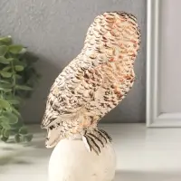Фигурка гипс &laquo;Сова на камне&raquo;, 18&times;10 см, мультиколор