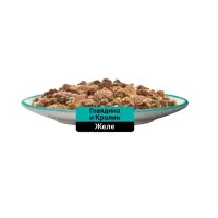 Влажный корм Whiskas для кошек, говядина/кролик, желе, 75 г