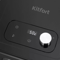 Сушилка для овощей и фруктов Kitfort KT-1968, 412 Вт, 5 ярусов, чёрная Сушилка для овощей и фруктов Kitfort KT-1968, 412 Вт, 5 ярусов, чёрная