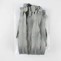 Молния &laquo;Трактор&raquo;, №5, разъёмная, замок автомат, 80 см, серая