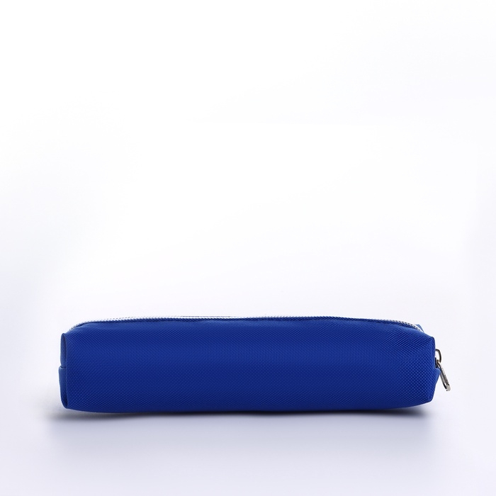 Косметичка-пенал на молнии, цвет синий Косметичка-пенал на молнии, цвет синий