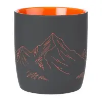 Кружка Surprise Touch c покрытием софт-тач, оранжевая