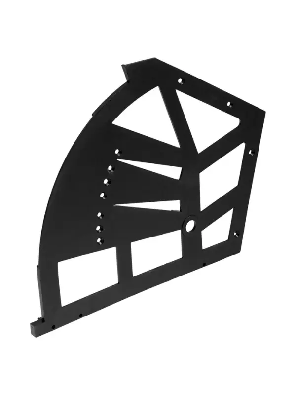 Механизм для обувницы полок CAPPIO, 3-х ярусная, до 13 мм, пластик, черный