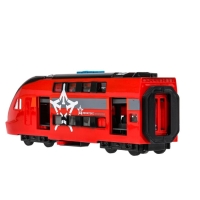 Модель локомотива поезда «Аэроэкспресс», свет, звук, 30 см, инерция Модель локомотива поезда «Аэроэкспресс», свет, звук, 30 см, инерция