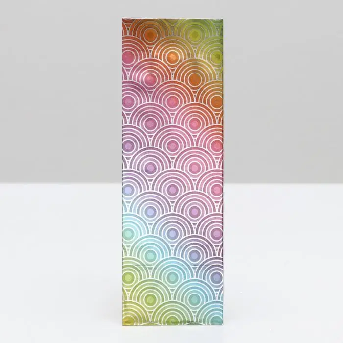 Пакет бумажный фасовочный "Радуга", матовый, 7 х 4 х 20.5 см