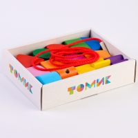 Счётный материал «Бусы. Геометрия», 15 деталей Счётный материал «Бусы. Геометрия», 15 деталей