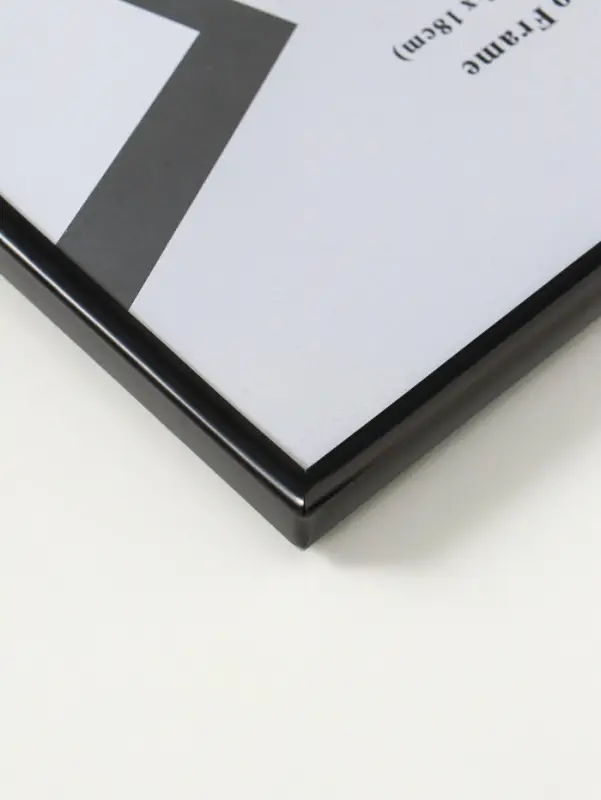 Фоторамка металл на 1 фото 13х18 см "Классик" чёрная 1,5х13х18 см