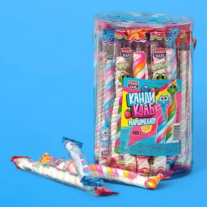Маршмеллоу "Канди Клаб", ассорти, 10 г