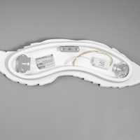 Бра "Перо" LED 22Вт 4000К белый 17х4х64см