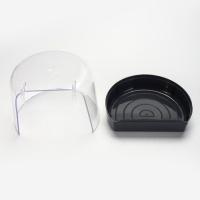 Купалка для птиц, внешняя 12 х 9 х 11 см, серая