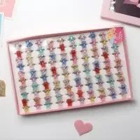 Кольцо детское Выбражулька &laquo;Мармеладный мишка&raquo;, МИКС в серебре, безразмерное