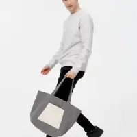 Шопер Shophop, серый с неокрашенным