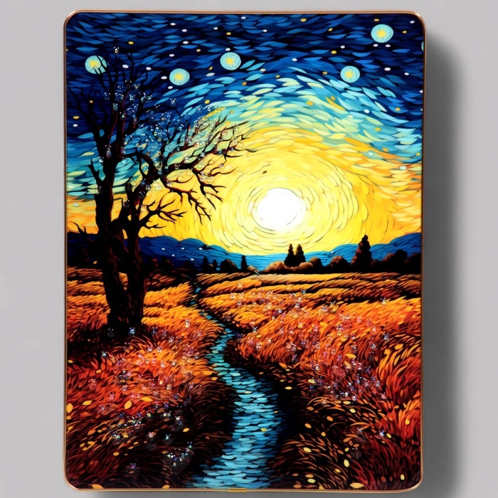 Картина акрил Картина акрил "Вечернее чудо" 40х30 см