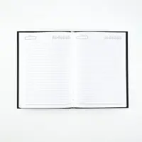 Ежедневник А5, 80 листов в твердой обложке  "С понедельника начну"