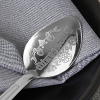 Ложка именная &laquo;Александр&raquo;, на открытке, 3 х 14 см.