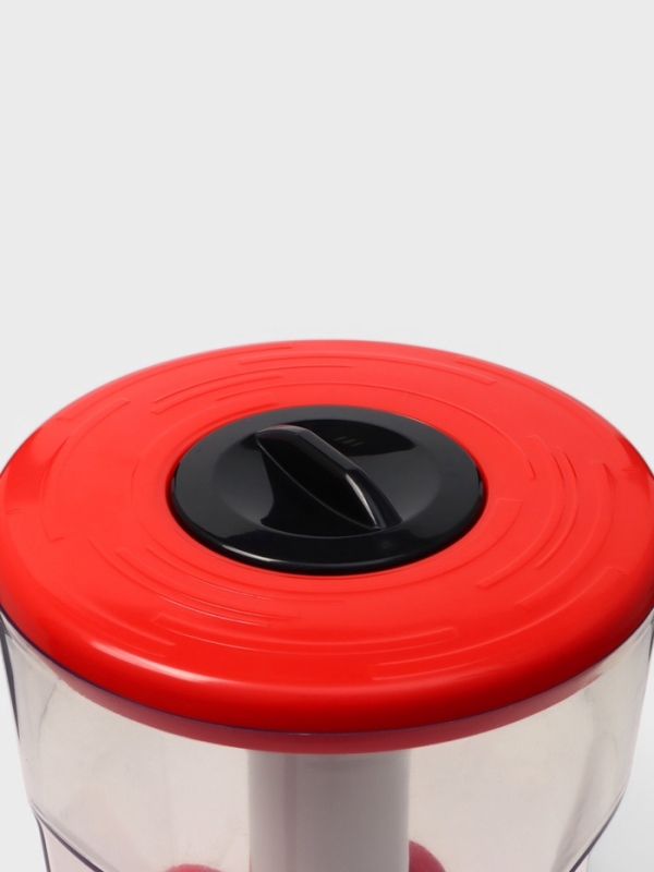 Башня пивная Tavimo, 3 л, ёмкость для льда, подсветка, пластик, красный