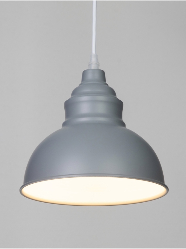 Светильник Paul 1х40Вт Е27 пр-1м пыльно-серый 20х20х17,5см