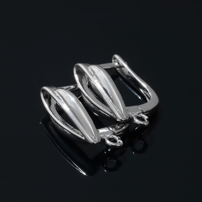 Швензы &laquo;Павлин&raquo;, цвет серебро