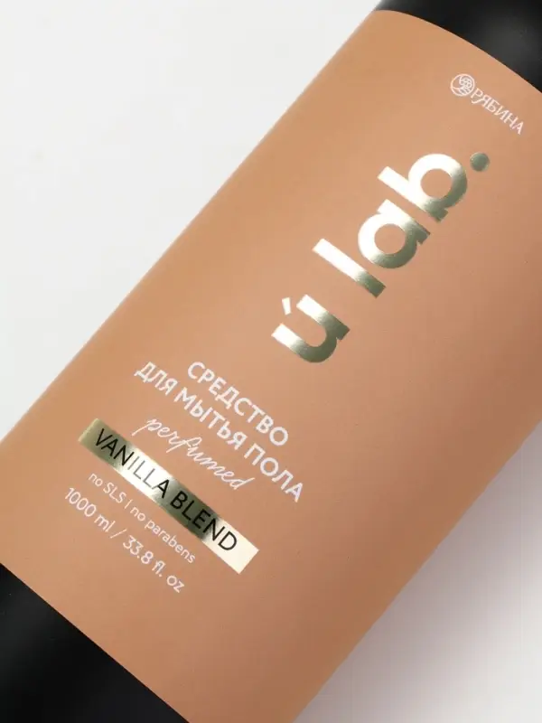 Средство для мытья пола парфюмированное, аромат Vanilla blend, 1000 мл, ULAB