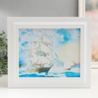 Ключница закрытая "Парусник" 26,5х31,5 см Белый Ключница закрытая "Парусник" 26,5х31,5 см Белый