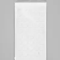 Стикеры эпоксидные прозрачные заготовки 3D 50 шт 2,5 x 2,5 см