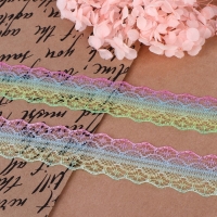 Кружево капроновое &laquo;Радуга светлая&raquo;, 28 мм &times; 10 &plusmn; 1 м, цвет разноцветный №4