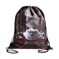 Мешок для обуви, 435&times;360 мм, Stavia (плотность 600D) &laquo;Машина + небоскребы&raquo;