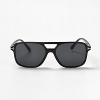 Очки солнцезащитные, UV 375, линза 4.4 х 5.5 см, ширина 14.7 см, дужка 14.2 см, черные Очки солнцезащитные, UV 375, линза 4.4 х 5.5 см, ширина 14.7 см, дужка 14.2 см, черные