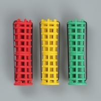 Бигуди на резинке, d = 1,5 см, 15 шт, цвет МИКС