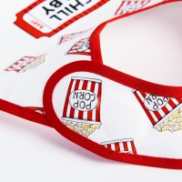 Нагрудник для кормления &laquo;Chill baby&raquo; непромокаемый на липучке, с карманом