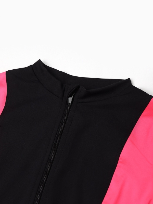 Комбинезон женский на молнии MINAKU, цвет чёрный, р-р 42