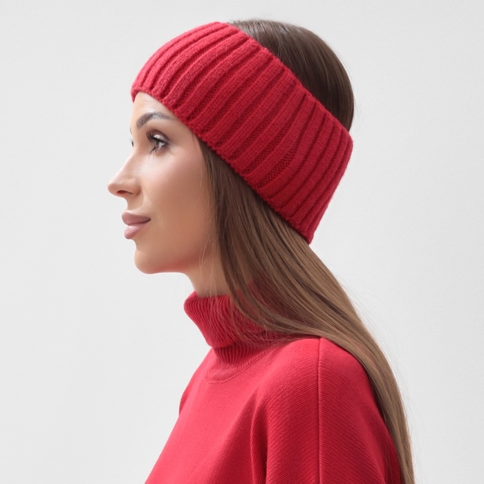 Повязка вязаная однослойная MIST, р. 56-58см, красный Повязка вязаная однослойная MIST, р. 56-58см, красный