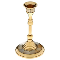 Подсвечник "Путь" латунь, перламутр 7х7х14 см Подсвечник "Путь" латунь, перламутр 7х7х14 см