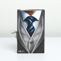 Коробка - книга, упаковка подарочная, &laquo;Мужской костюм&raquo;, 20 х 12,5 х 5 см