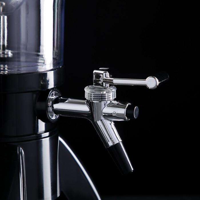 Башня пивная &laquo;Ракета&raquo;, 3 л, 3 крана, цвет чёрный