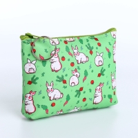 Кошелёк монетница на молнии, цвет МИКС Кошелёк монетница на молнии, цвет МИКС