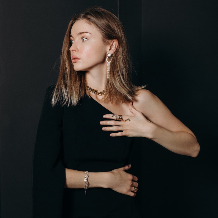 Новый год! Символ года 2025! Кольцо «Змея» ребристая, цвет золото, безразмерное Новый год! Символ года 2025! Кольцо «Змея» ребристая, цвет золото, безразмерное