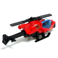 Вертолёт металлический &laquo;Супер&raquo;, инерционный, МИКС