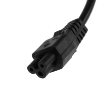 Кабель питания Luazon KDGN-006, Schuko - C5, 10 А, 1 м, 3-х жильный, чёрный Кабель питания Luazon KDGN-006, Schuko - C5, 10 А, 1 м, 3-х жильный, чёрный
