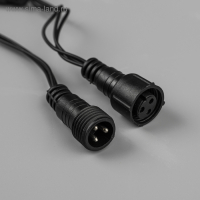 Гирлянда &laquo;Бахрома&raquo; 3 &times; 0.6 м, IP44, УМС, тёмная нить, 160 SMD-LED, свечение мульти, 220 В