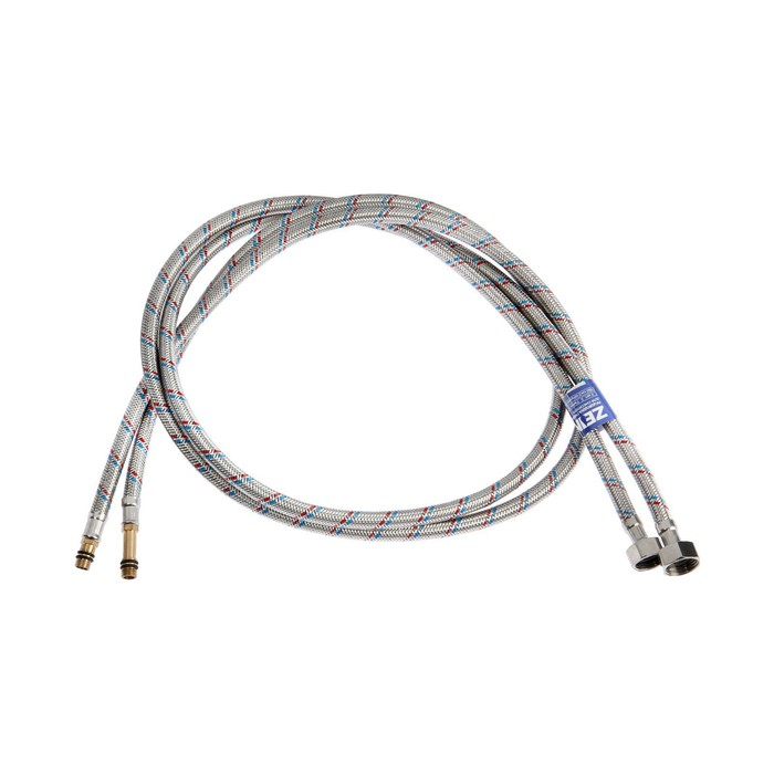 Подводка гибкая для смесителя ZEIN, гайка 1/2 Подводка гибкая для смесителя ZEIN, гайка 1/2", штуцер М10, 150 см, набор 2 шт