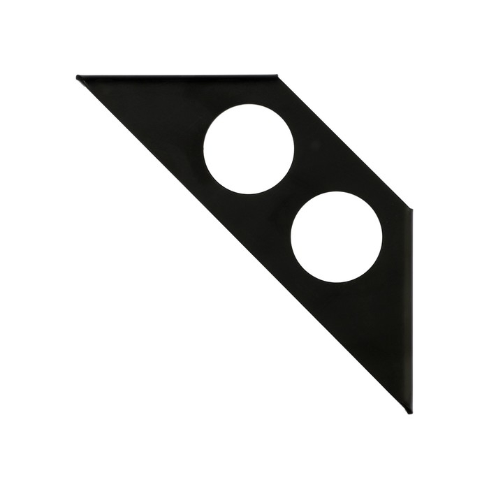 Кронштейн FLAT 140, мод.2, 2 шт, цвет черный